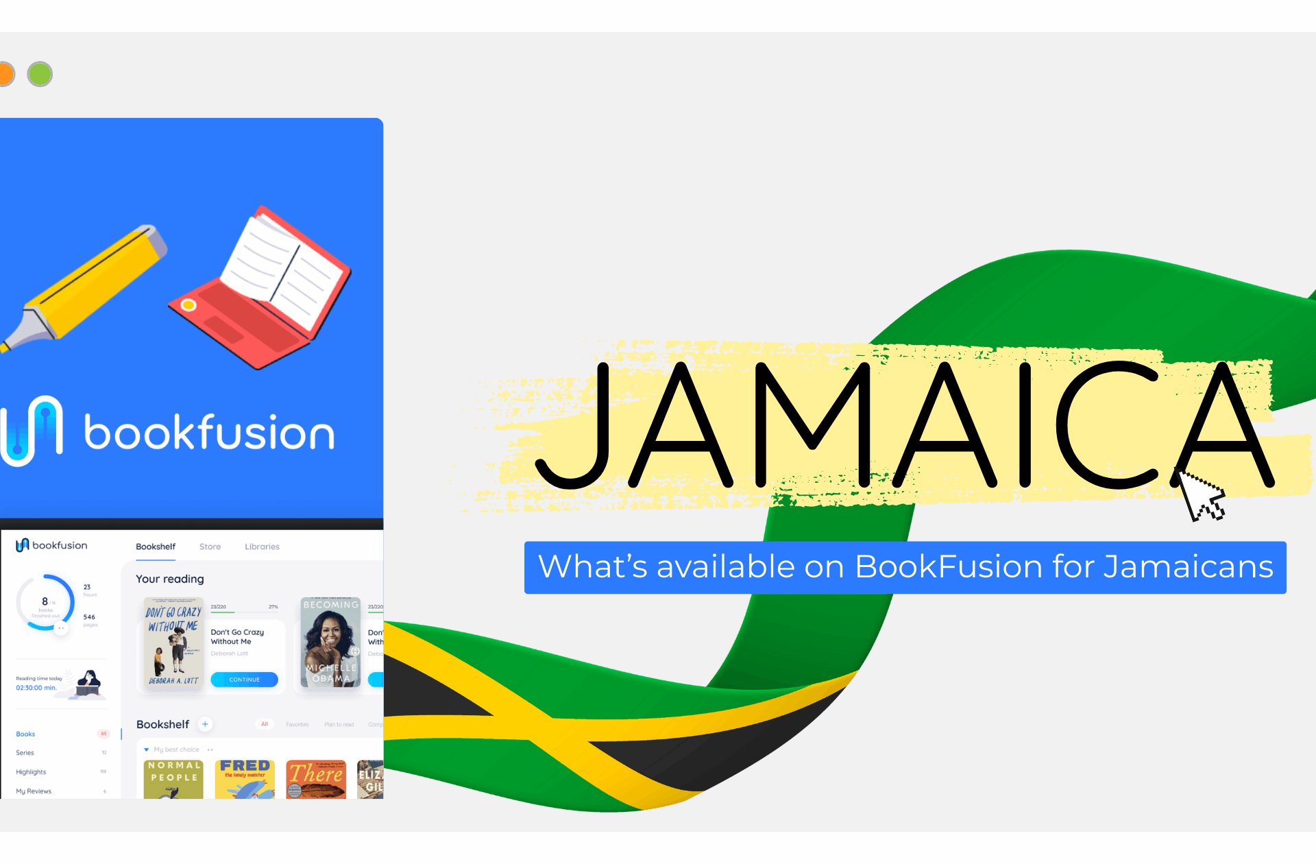 Free Books for Jamaicans — Get titles from your child’s booklist for free on BookFusion.
