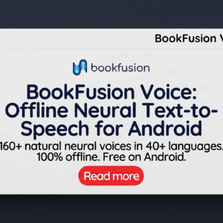BookFusion iOS 1.43.1 – Online & Offline Realistic TTS Voices, Other Updates & Fixes