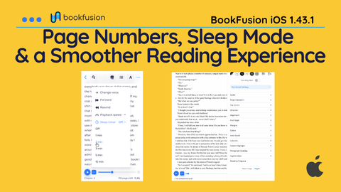 BookFusion iOS 1.43.7 – Page Numbers, Sleep Mode & a Smoother Reading Experience